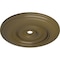 Ekena Millwork Classic Ceiling Medallion (Fits Canopies up to 8 1/4"), 44 1/2"OD x 4"ID x 4 "P, Mississippi Mud CM44CLMMF - alternate 2